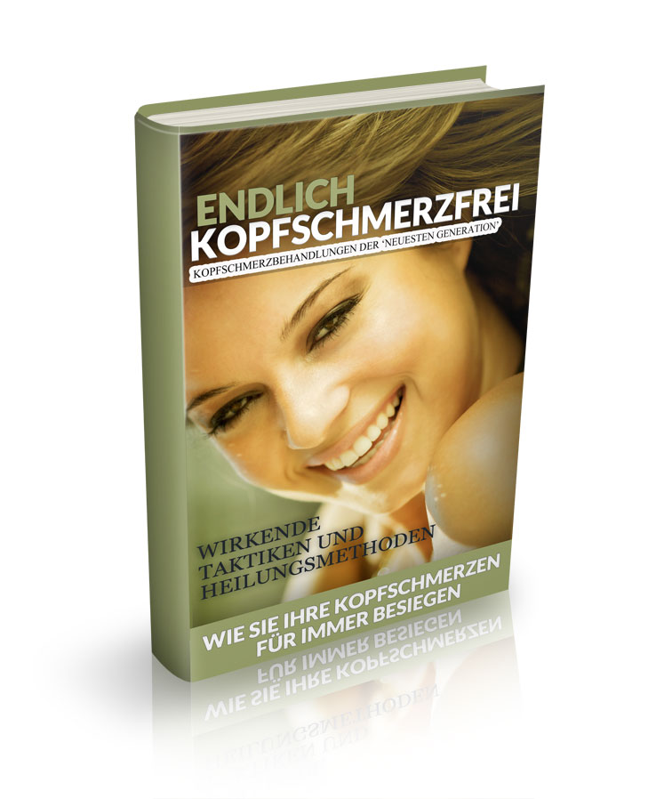 Book Cover: E-Book-Ratgeber „Endlich kopfschmerzfrei“